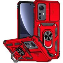 Coque Téléphone Rigide pour Xiaomi 12 - Rouge - Anti-Rayures