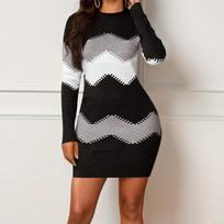 Women's Fall Long Sleeve Bodycon Maxi Dresses Sexy Ruched Neck Slim Fit Cocktail Party Dress Knit Dress L juoda