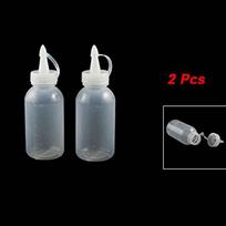2 vnt 100 ml plastikinio padažo suspaudimo buteliuko dozavimo buteliukas 100ml gray