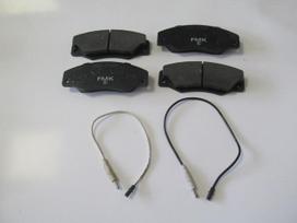 For Renault R21 Concorde Manager 1989 1996 Front Brake Pad 2-Wıre Dısc 123X48 7701202481