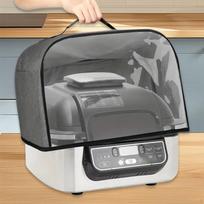 Toaster Cover Bread Machine Oxford Cloth Waterproof Folding Storage Household for Small gray