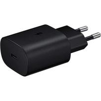 Greitas įkroviklis 25W - Samsung - Suderinamas su A54/A34/A14/S23/S22 - USB-C - Juodas - Greitas įkrovimas