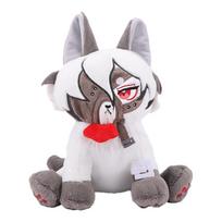 25cm Zenless Zone Zero Von Lycaon Meow Plush Toys Game Peripheral Dolls Movie Stuffed Animals Toys for Kids Birthday Gift 25cm gray
