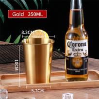 260-600ML 304 Nerūdijančio plieno metalinis puodelis viskiui, alui, baltajam vynui, kavai, kelioninis, kempingui, gėrimui, kavai, arbatai 260-600ml