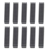 10PCS Nozzle Silicone Brush 28x5.6mm 3D Printer Nozzle Silicone Cleaning Brush for Bambu Lab A1 black