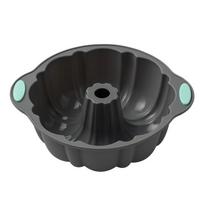 Apvali silikoninė torto forma 3D spiralės rašto kekso forma nelipni gimtadienio torto forma pyragaičiui desertui torto dekoravimui pasidaryk pats kepimo įrankis black