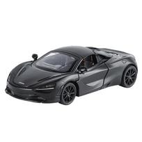 1:32 mastelio McLaren 720S superautomobilio lydinio modelis Diecasts & Žaislinės transporto priemonės Automobilio žaislo modelis Simuliacinis modelis Kolekcija juoda