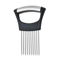 Onion Cutter Holder Universal Vegetable Chopper for Onions Tomatoes Potatoes No-mess Food Prep Tools 1pc