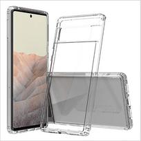 New 1PC Phone Case For Google Pixel 6 Pro Case Clear Anti-Fingerprint Cover TPU+PC