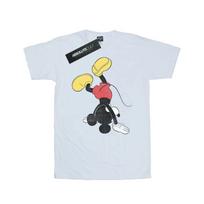 Disney Mens Mickey Mouse Upside Down T-Shirt S balta