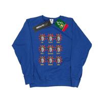 Elf Womens/Ladies Buddy Moods Sweatshirt L karališkos mėlynos spalvos