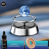 1Pcs Solar Car Aromatherapy Vehicle Perfume Air Freshener Auto Essential Oil Diffuser With Interstellar Ball