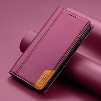 For Samsung Galaxy S25 Ultra 5G 2025 Flip Case Anti-theft Wallet Card Holder Coque Samsung S25 Edge S 25 Plus S25+ Magnet Cover Galaxy S25 Edge raudona