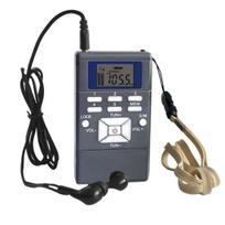 HRD-102 Digital Radio Mini LCD Display Portable Multifunctional Stereo FM Radio Receiver With Earphones for the Aged pilka