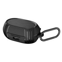 Ausinių apsauginis dėklas, atsparus smūgiams, minkštas TPU belaidis ausinių apsauga, skirta Jabra Elite 7 Pro/7 Active juoda