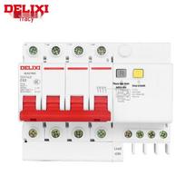 DELIXI ELECTRIC DZ47SLE 3 fazių diferencialinės srovės grandinės pertraukiklis 63A
