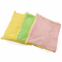 Double-sided Microfiber Dish Towels Thickening Cloth Dish Nonstick Oil Absorbent Kitchen Towels 10PCS beige