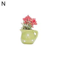 Artificial Plant Flower Bonsai Model Dollhouse Miniature Landscape Decor
