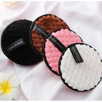 1pc Microfiber Cloth Pads Remover Face Cleansing Towel Reusable Cleansing Makeup Cleaning Wipe rožinė