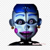 Five Nights At Freddy's Sister Location Eyes Five Nights At Freddy's Iron-on Transfers For Clothing Tshirt Bag Heat Transfer Stickers Iron On Patches gray