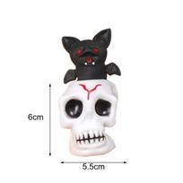 Halloween Ghost TPR Ghost Skeleton Bat Cup Squishy Toys Decompression Fidget Antistress Sensory Stress Relief Gift Funny Squeeze Toys for Kids Adults