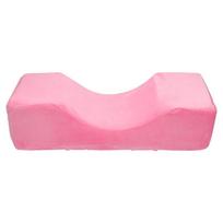 Lash Pillow Neck Support Eyelash Pillow Soft Grafting Eyelashes Memory Foam Eyelash Extension Pillow Makeup Salon rožinė