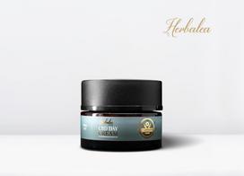 Herbalea CBD dieninis kremas Curcuma ir hialurono rūgštis