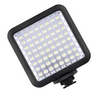 LED64 vaizdo apšvietimas 64 LED lemputės, skirtos DSLR kameros vaizdo kameros mini DVR kaip užpildymo lemputė vestuvių naujienoms white