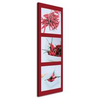 Canvas print Red Chilli Pepper 30x90 raudona