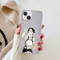 Case For Apple Iphone 8 Xr 11 Pro Max 13 Pro 7 6s 12 Mini X Xs Se 14 Plus 13 Pro 12pro Max Silicone Cover Yinuoda Anime Coque iPhone 14 Plus gray