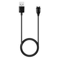 1 m USB greito įkrovimo duomenų kabelio maitinimo kabelio įkroviklio laidas skirtas Garmin Fenix ​​6 6S 6X 5 5S 5X Forerunner 245 Vivoactive 3 4 4S Venu juoda