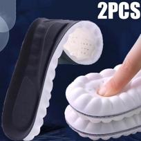 Lateksiniai sportiniai vidpadžiai Minkšti Didelio elastingumo Batų įdėklai Kvėpuojantis Dezodorantas Smūgio absorbcijos Pagalvėlė Arkos atramos Vidpadis Vyrams Moterims 35-36 juoda