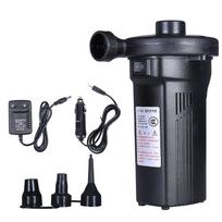 110/220V 50W Electric Storage Air Pump 3 Air Nozzles Mini Rechargeable Air Pump Tire Bicycle Motorcycle Pump (EU/US US gray