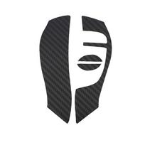 Color My Life Carbon Fiber Car Steering Wheel Logo Circle Sticker for Nissan X-trail Xtrail T32 Rogue 2014 2015 2016 A Style Black