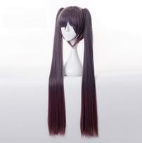 Anime Mona Cosplay Wig Genshin Impact Cosplay Gradient Heat Resistant Synthetic Hair Mona Halloween Role Play One Size ruda