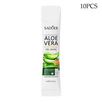 10 PCS  Aloe Vera Good Night Gel Mask Moisturizing Sleeping Facial Mask 10pcs