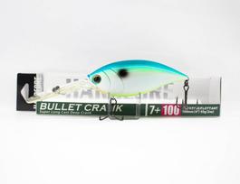 Yo Zuri Duel Hardcore Bullet Crank 7+ 100F Floating Lure R1422-CSH (1597) white