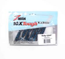 Zman Soft Lure Baby Goat 3 colių 6/Pack Black Blue (4141)