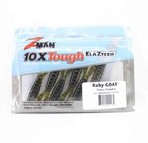 Zman Soft Lure Baby Goat 3 colių 6/Pack Green Pumpkin (4165)