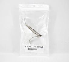 Fuji T-LCSG Size 20 Rod Guide Titanium Frame SIC x 1 (8496) white
