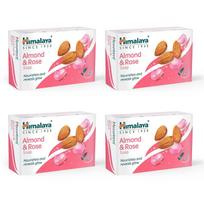 Žolelių muilas, migdolas ir rožė, 125g (Pakuotėje 4 vnt)  Vyras ir moteris pink