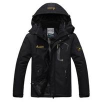Vyriškos žiemos parkas Vyriškos nuo vėjo apsaugančios storos, šiltos, atsparios vėjui paltai Vyriški kariškiai su gobtuvu Lauko striukės Vyriškos striukės 6XL 115-120kg raudona