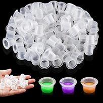 Tattoo Ink Caps - 200Pcs Disable Tattoo Ink Goblets 8mm Cup Tattoo Tattoo for Tattoo Ink Supplies Tattoo Kit Tattoo Ink 12x7x4cm white