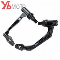 Skirta YAMAHA MT07 MT 07 09 MT-125 XSR TRACER MT09 SP XJR1300 TMAX Priedai Vairo rankenos Apsauginės stabdžių sankabos svirtys juoda