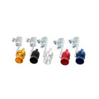 Universalus automobilio Turbo Sound Whistle duslintuvo išmetimo vamzdis 31mm (XL) Netikras išpūtimo vožtuvas BOV Simulator Whistler Auto sidabras