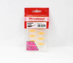 „Megabass Soft Lure Dr Choro“ 1,5 colio kilimėlis, oranžinis auksinis F (9624)