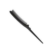 Eurostil Crepar Curvo Cepillo Pua Plastico Negro Negro 1un black