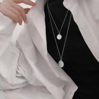 Vintažinis Kpop Mažas ir Didelis Monetos Pakabukas Vėrinys Moterims Ilga Grandinėlė Kaklo Pakabukai Choker Papuošalai 2021 Choker Apykaklė Mergaitei
