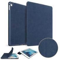 Dėklas iPad Pro 9.7 10.5 Air 3 colių 2016 2017 2019 Matinis PU elnio oda Pro 9.7 2016 mėlyna
