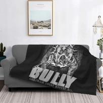 Bully American Bully Pit Bull antklodė šilta Raschel aukštos kokybės odai tinkanti namų dekoracija 125x100cm